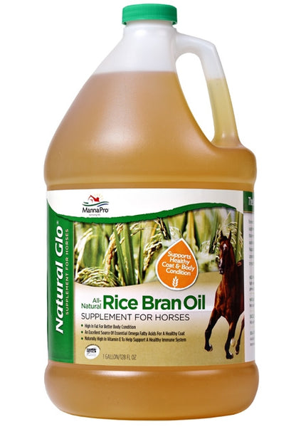 Manna Pro Natural Glo Rice Bran Oil