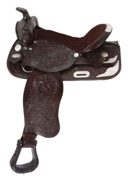 King Series Show King II Saddle with Silver