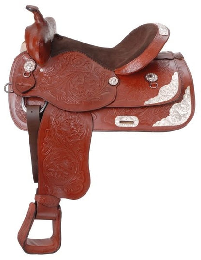 King Series Show King II Saddle with Silver Package