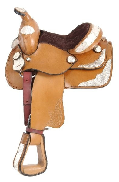 King Series Miniature Silver Show Saddle Package