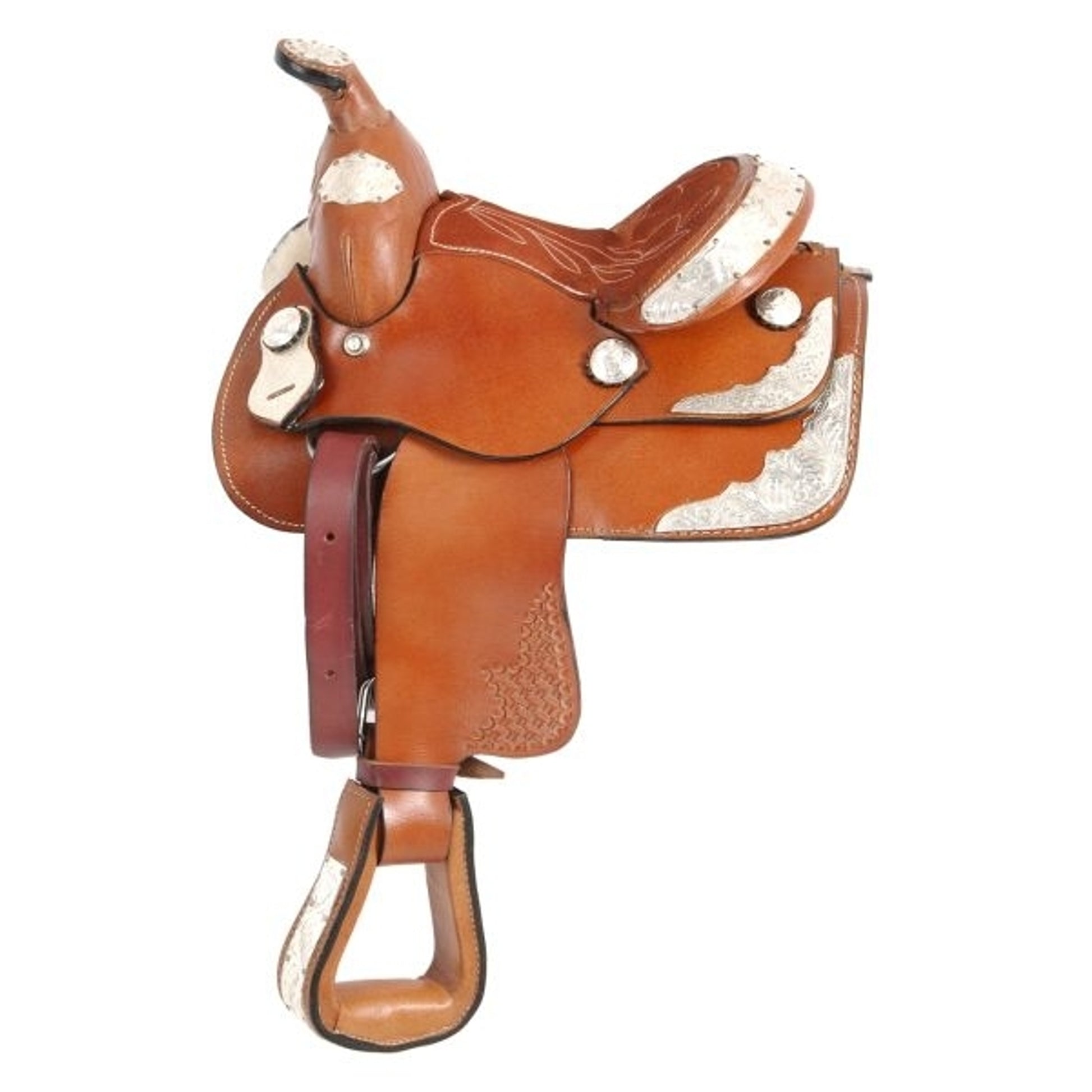 King Series Miniature Silver Show Saddle Package