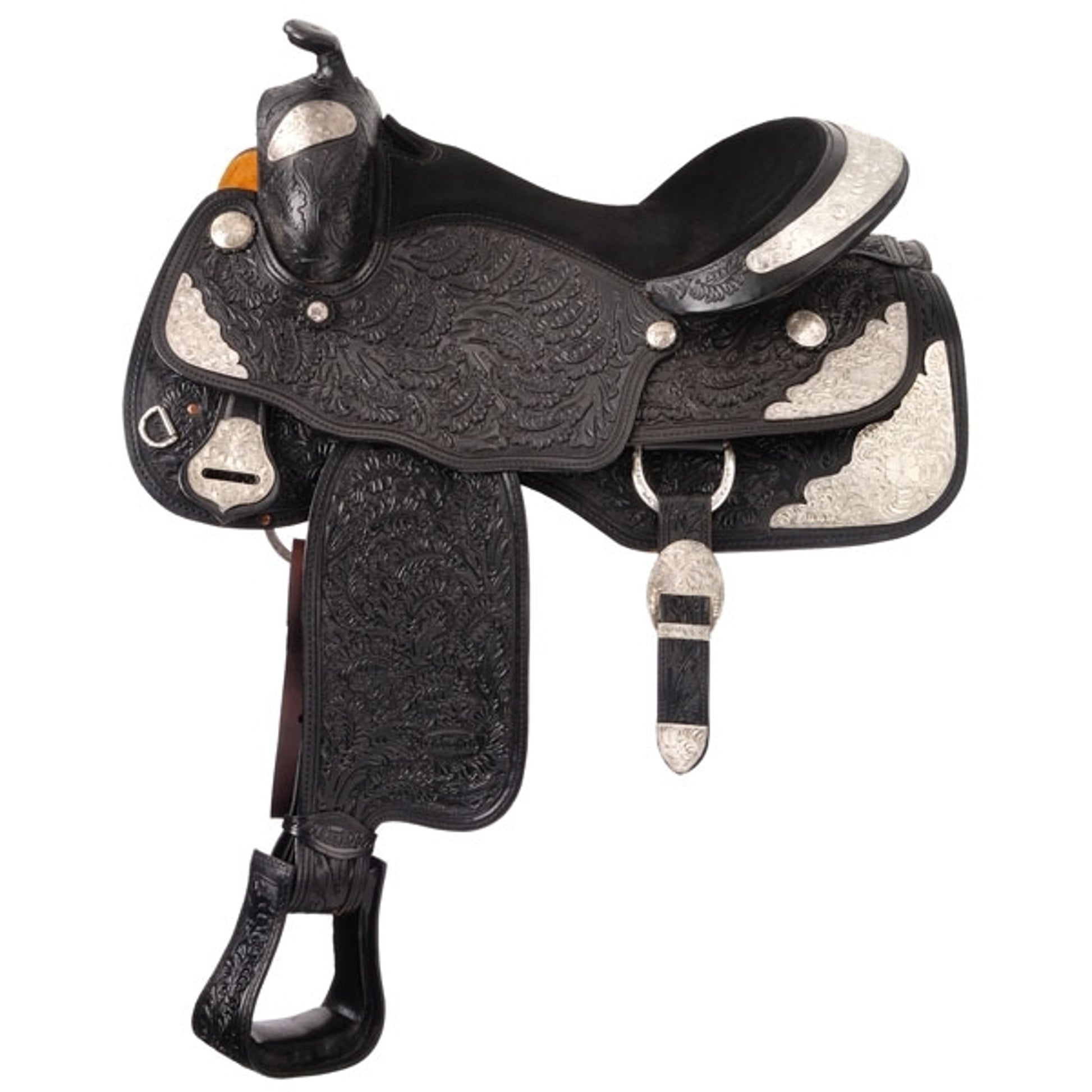 Silver Royal Royal Oak Youth Show Saddle Package with Silver
