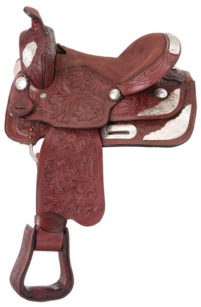 Royal King Santo Silver Youth Show Saddle