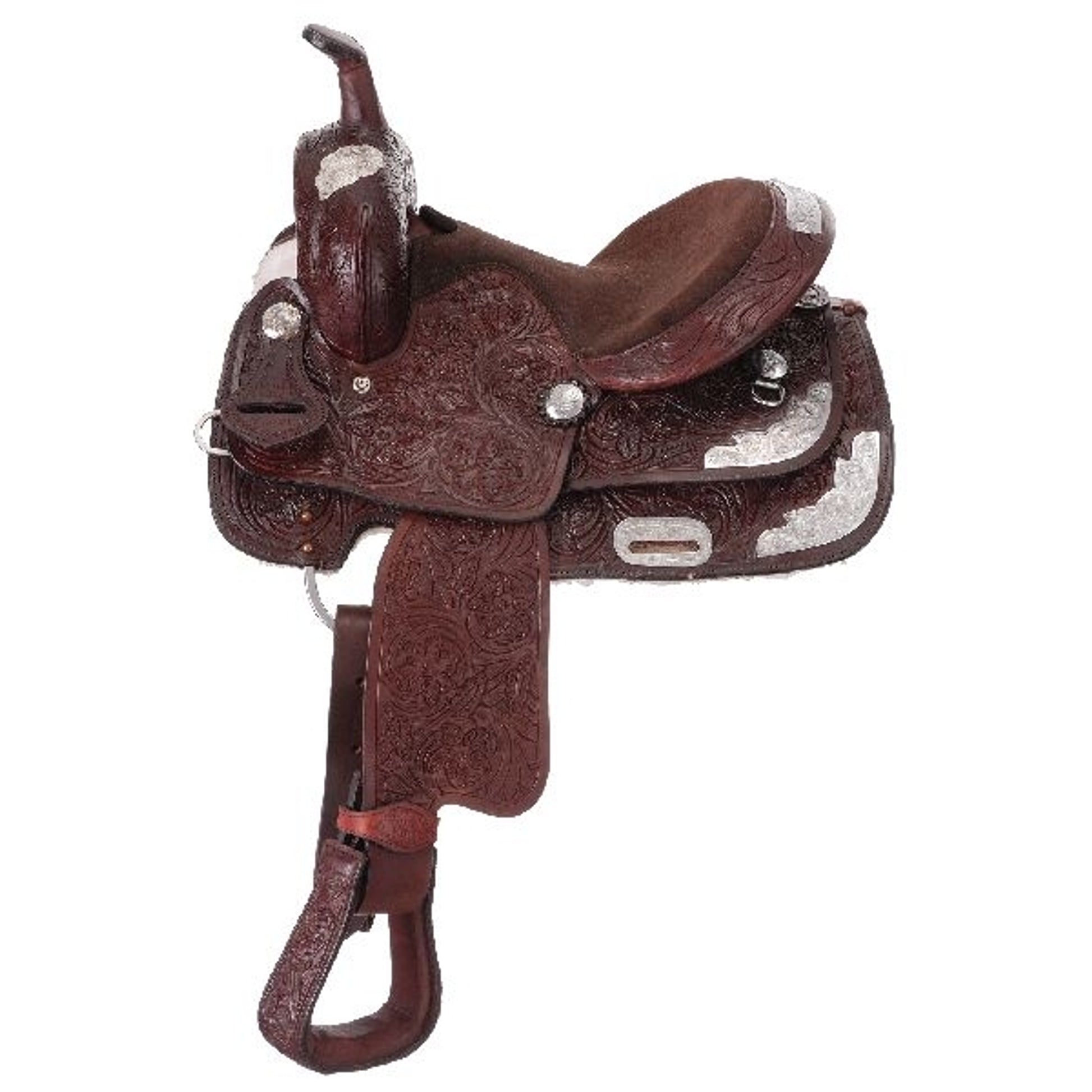 Royal King Santo Silver Youth Show Saddle