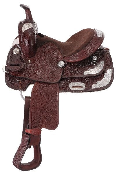 Royal King Santo Silver Youth Show Saddle