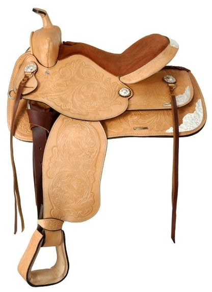 King Series Show King II Youth Saddle with Silver
