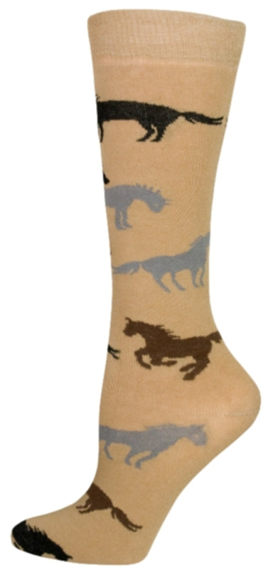 Gatsby Girl Novelty Horse Socks