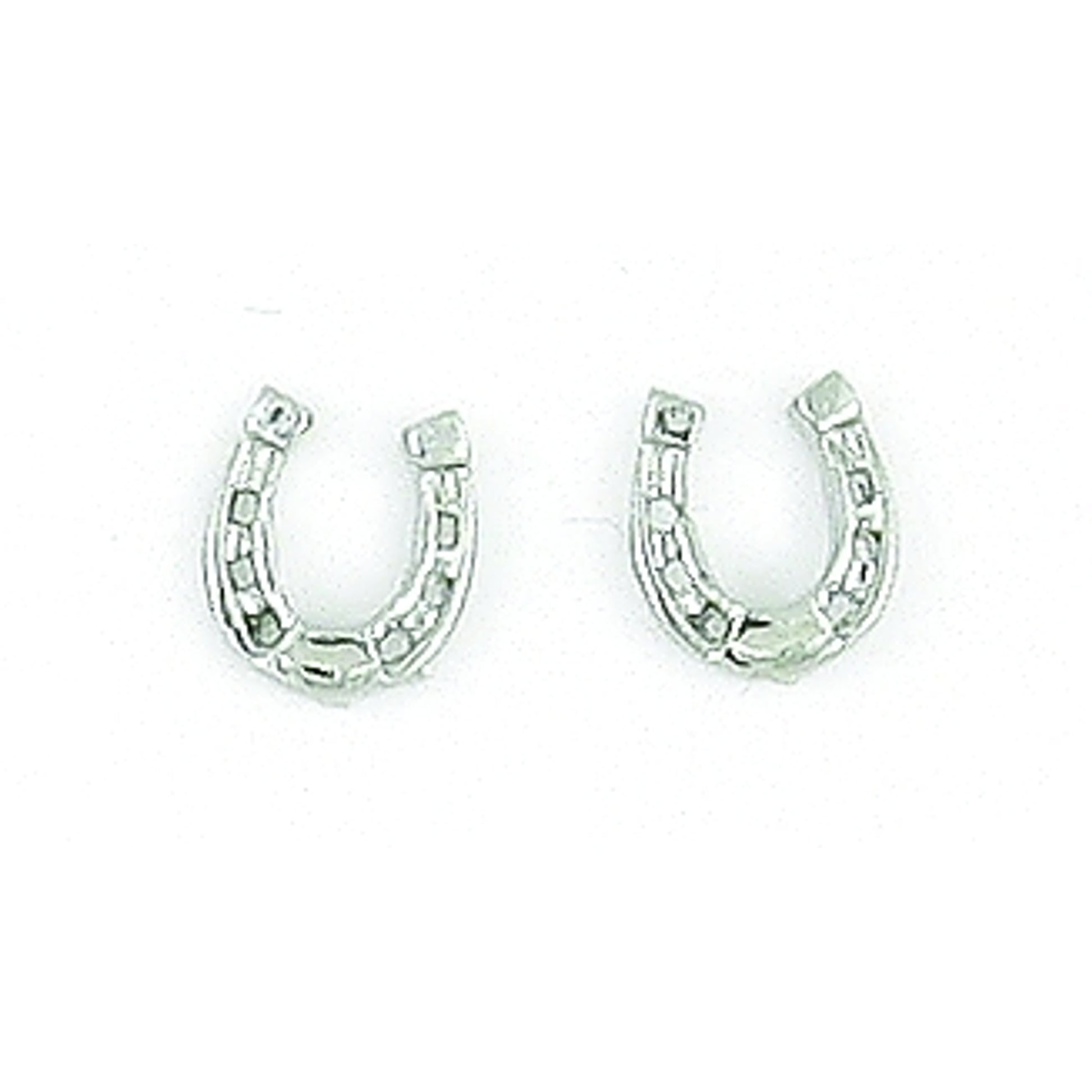 Finishing Touch Filagree Horseshoe Earrings
