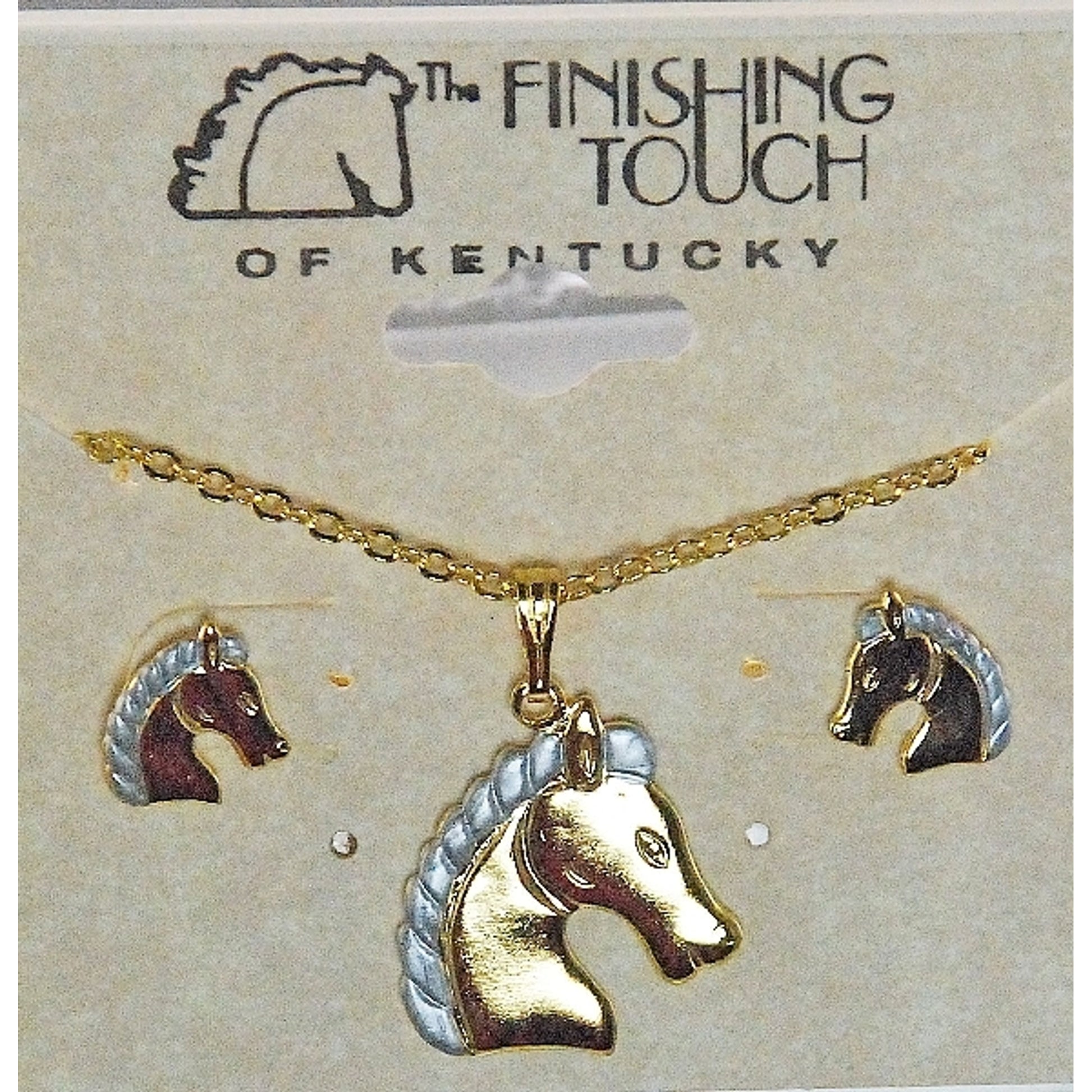 Finishing Touch 2-Tone Regal Horse Head Gift Set