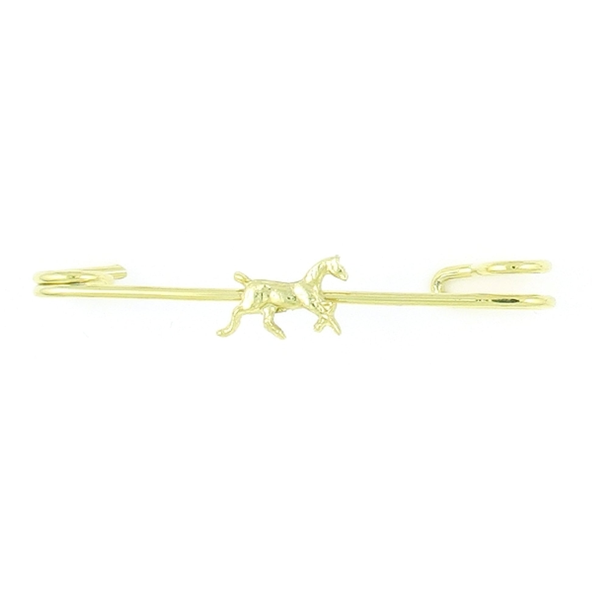 Finishing Touch Trotting Horse Stock Pin