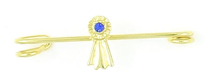 Finishing Touch Blue Ribbon Stock Pin