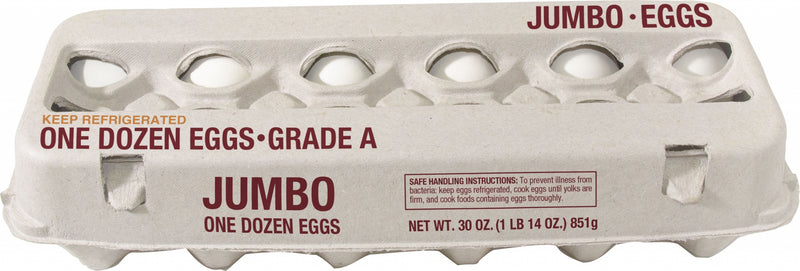 Hartmann Cardboard Jumbo Egg Cartons