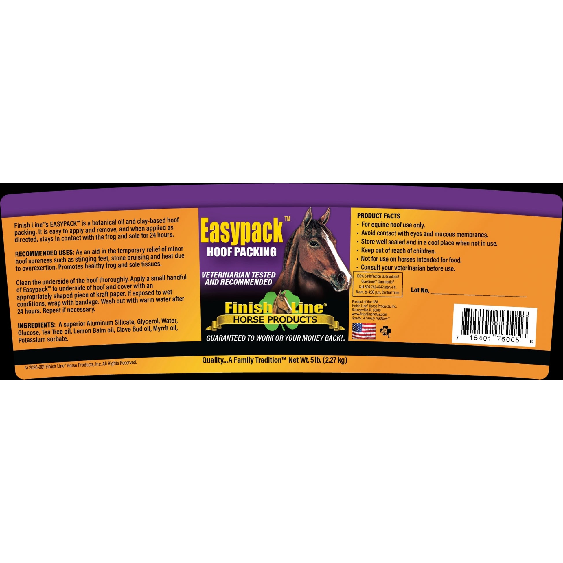 Finish Line Easypack Hoof Packing