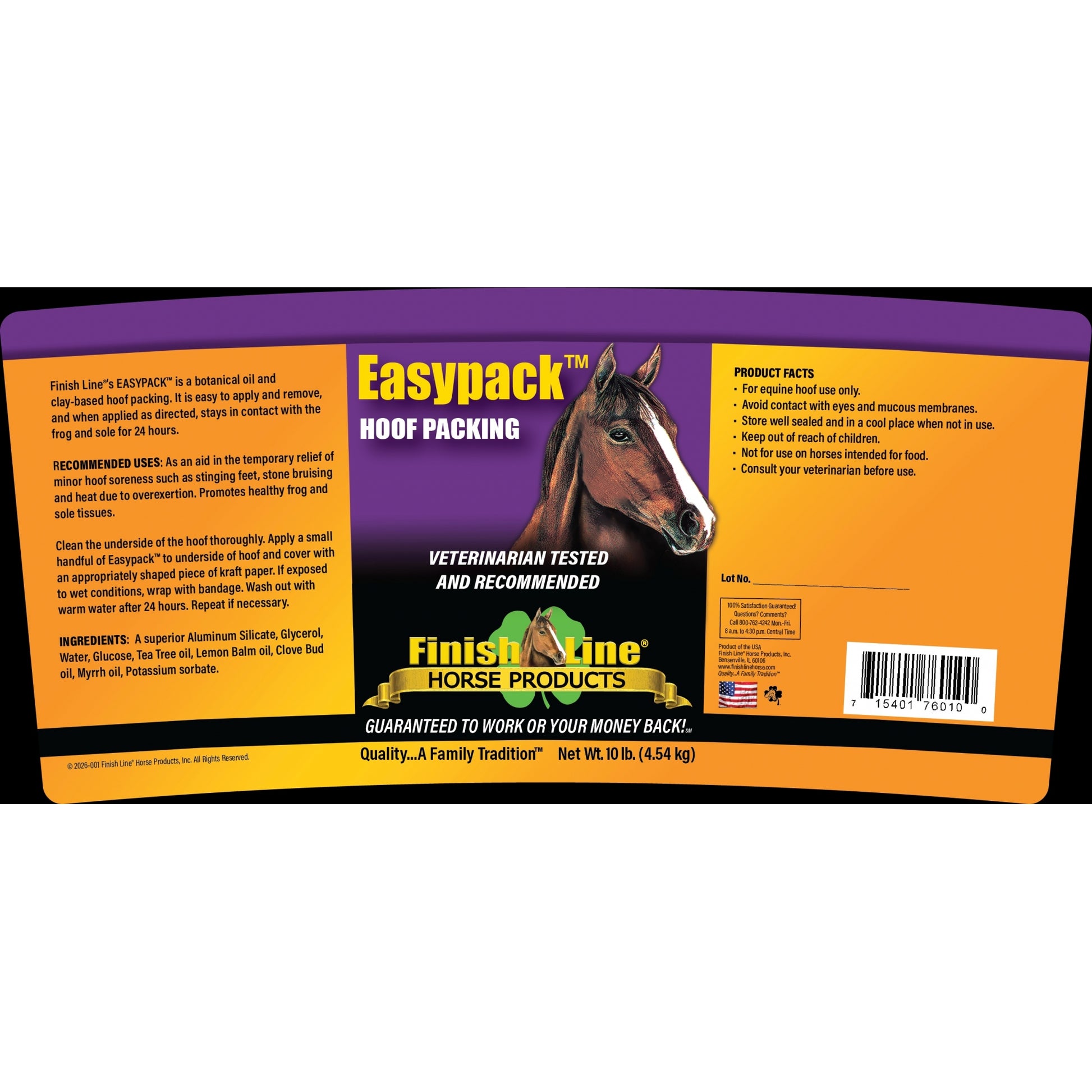 Finish Line Easypack Hoof Packing