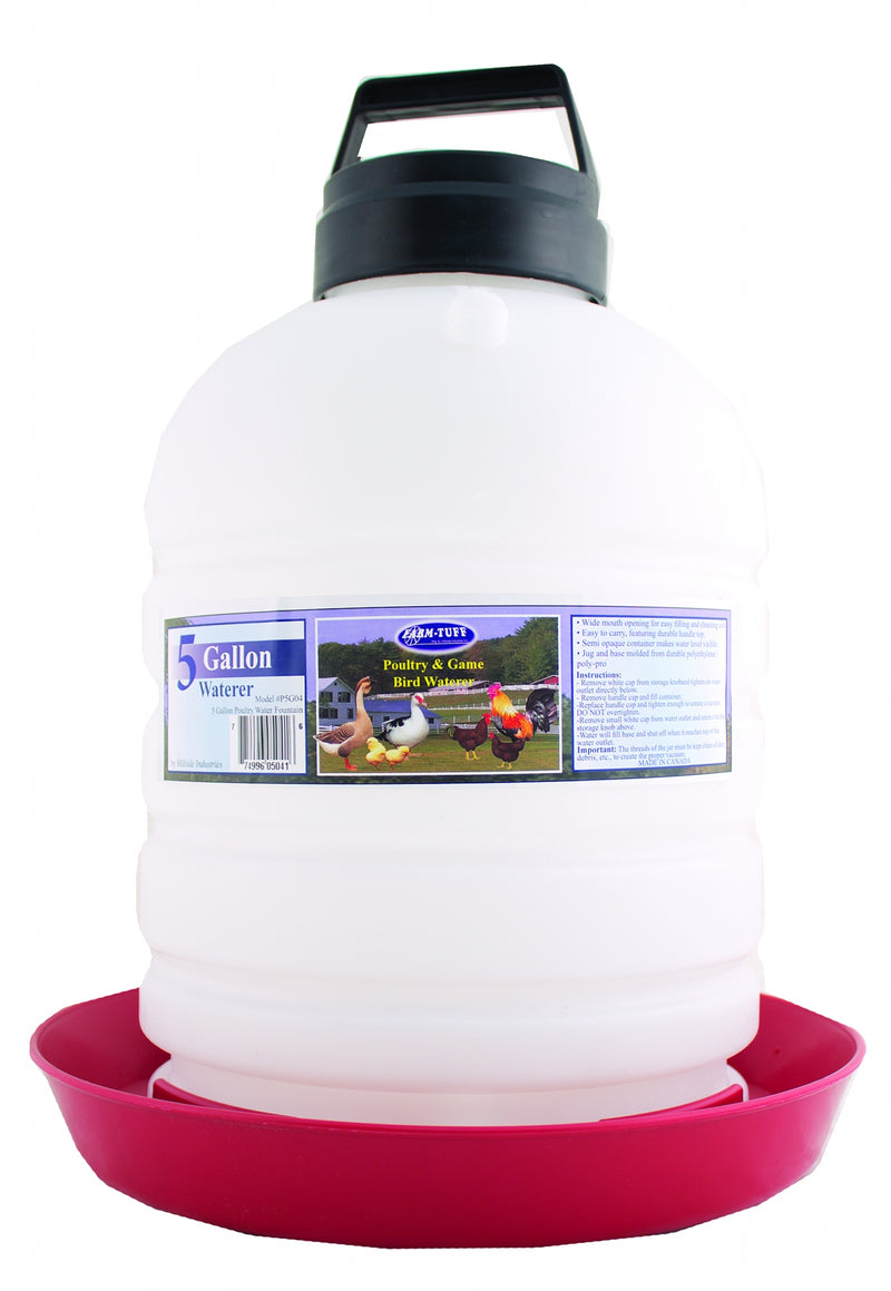 Top-Fill Poultry Fountain