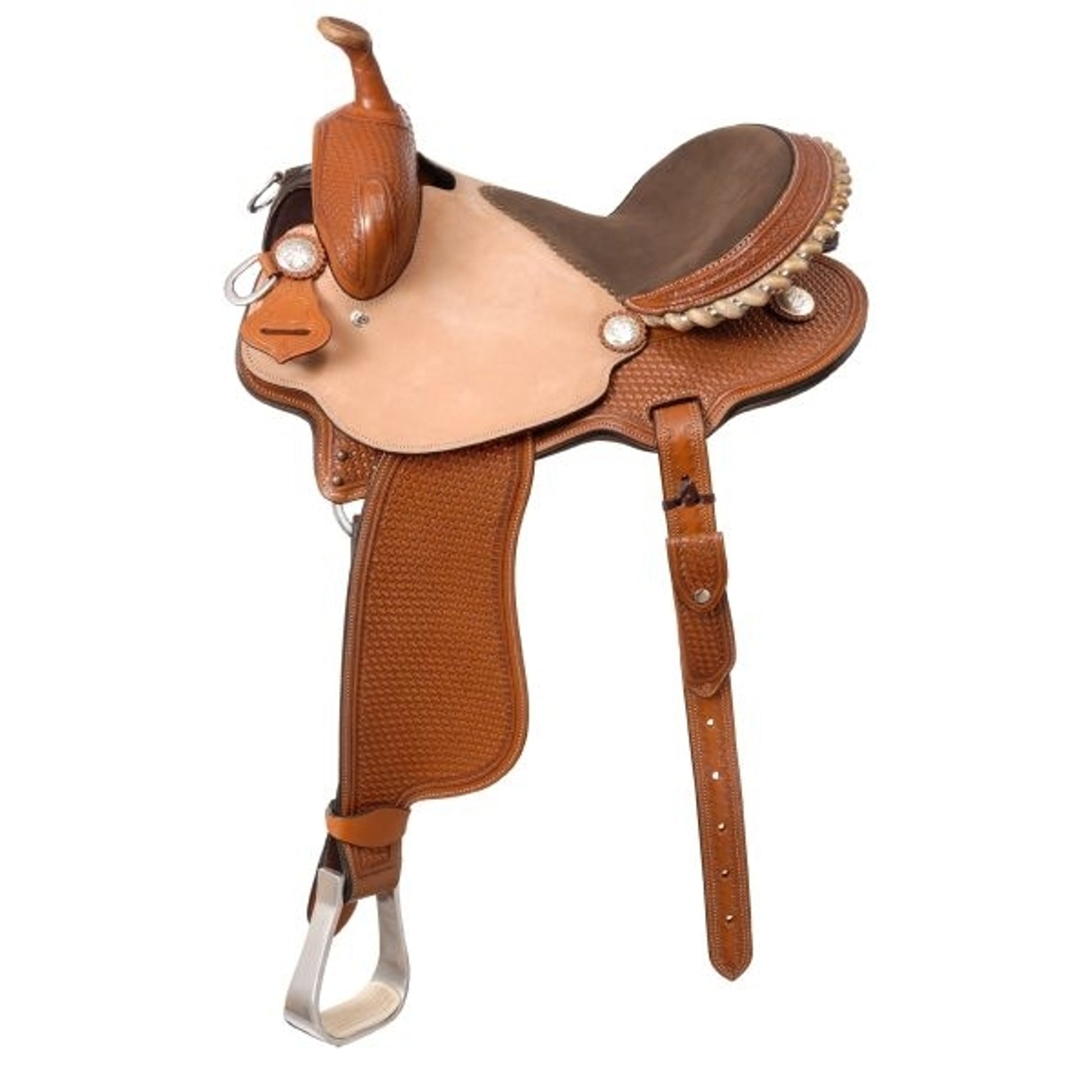 Silver Royal Dallas Barrel Saddle