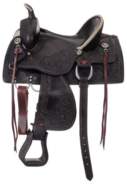 King Series Jacksonville Hard Seat Trail Saddle
