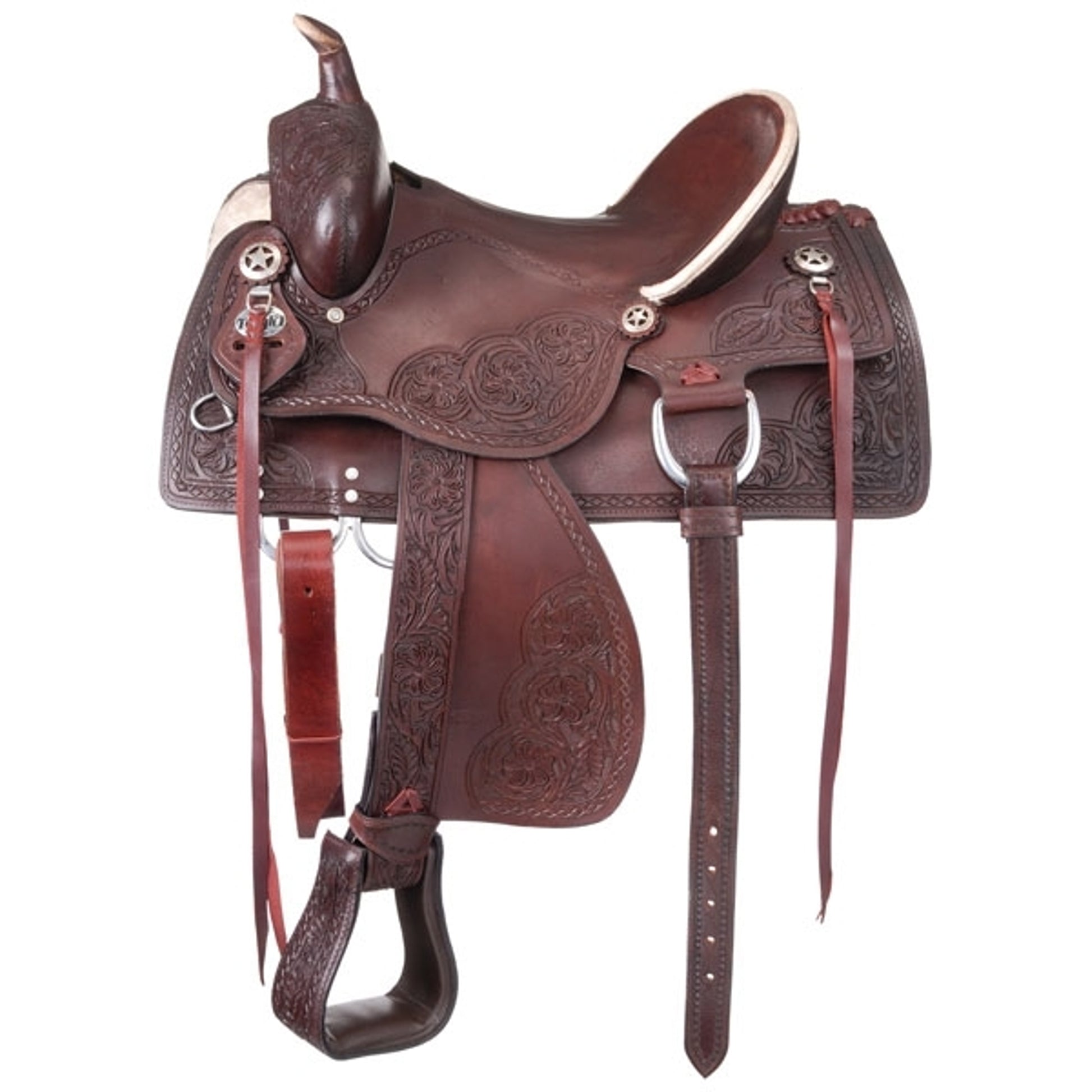 King Series Jacksonville Hard Seat Trail Saddle