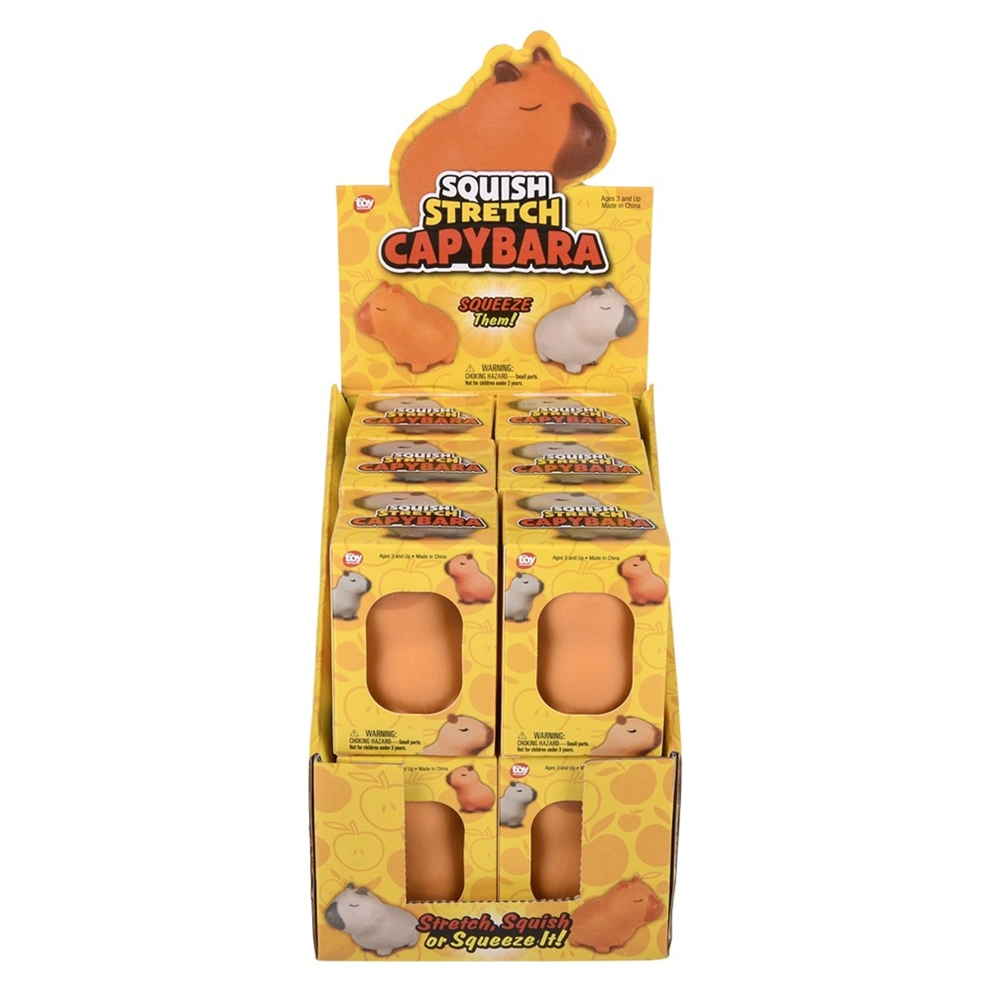 Stretch Squish Capybara Fidget Toy
