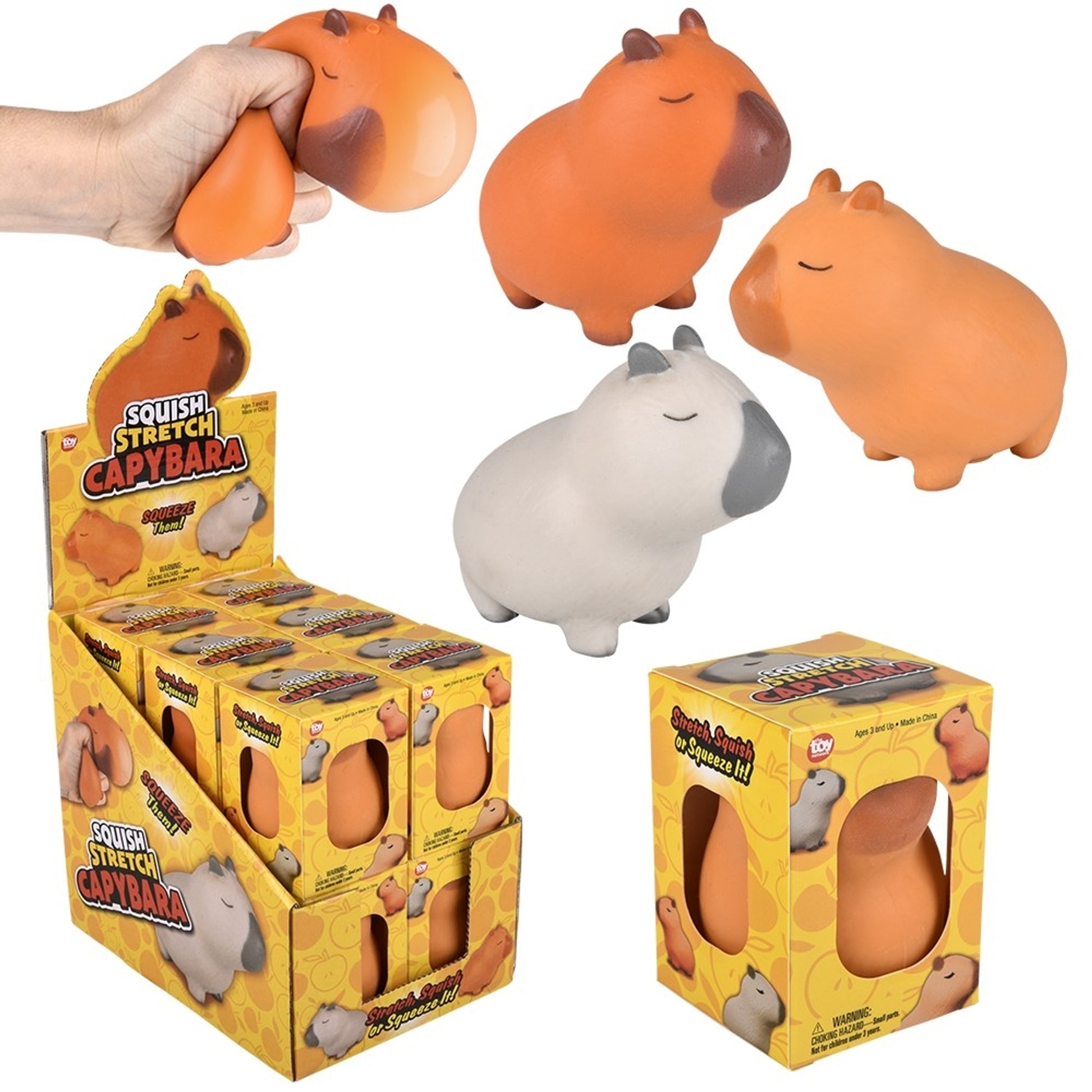 Stretch Squish Capybara Fidget Toy