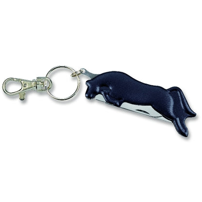Jumping Horse Keyring, Pocket Knife & Hoof Pick Combo