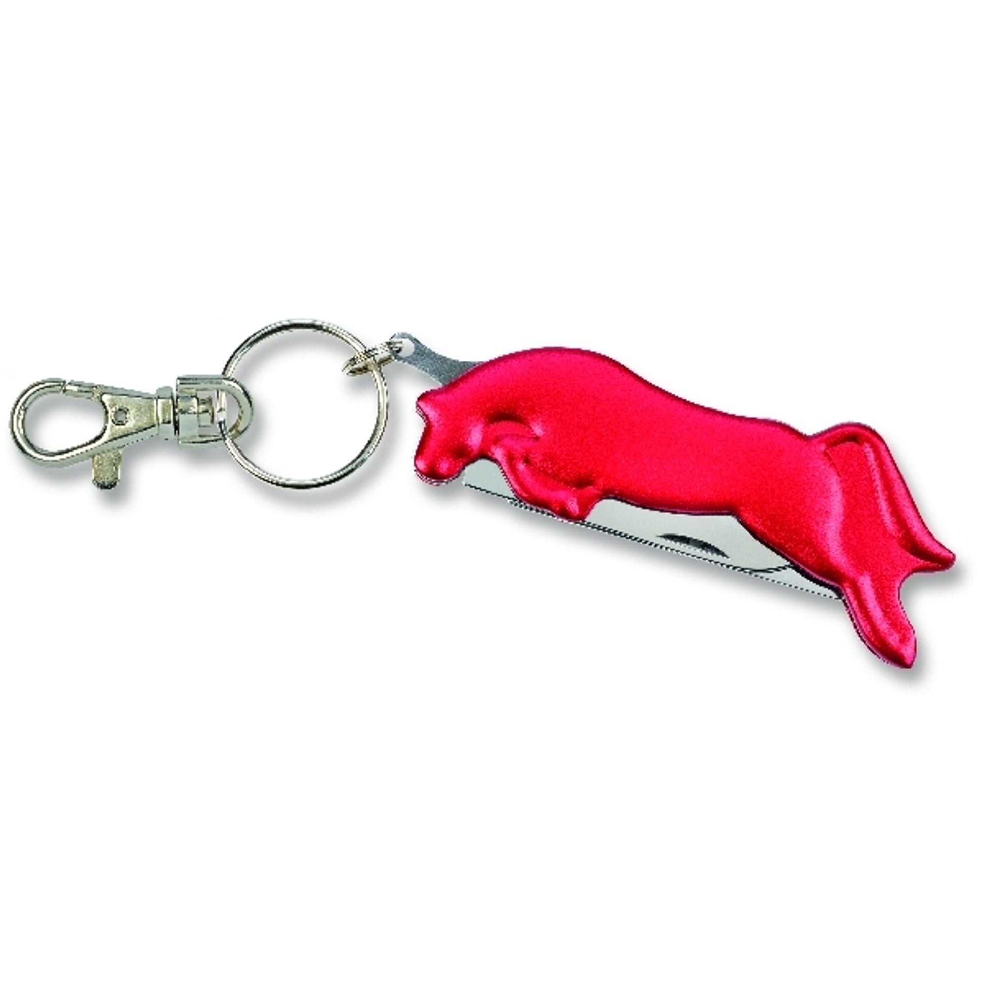 Jumping Horse Keyring, Pocket Knife & Hoof Pick Combo