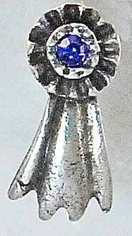 Finishing Touch Blue Ribbon Tack Pin