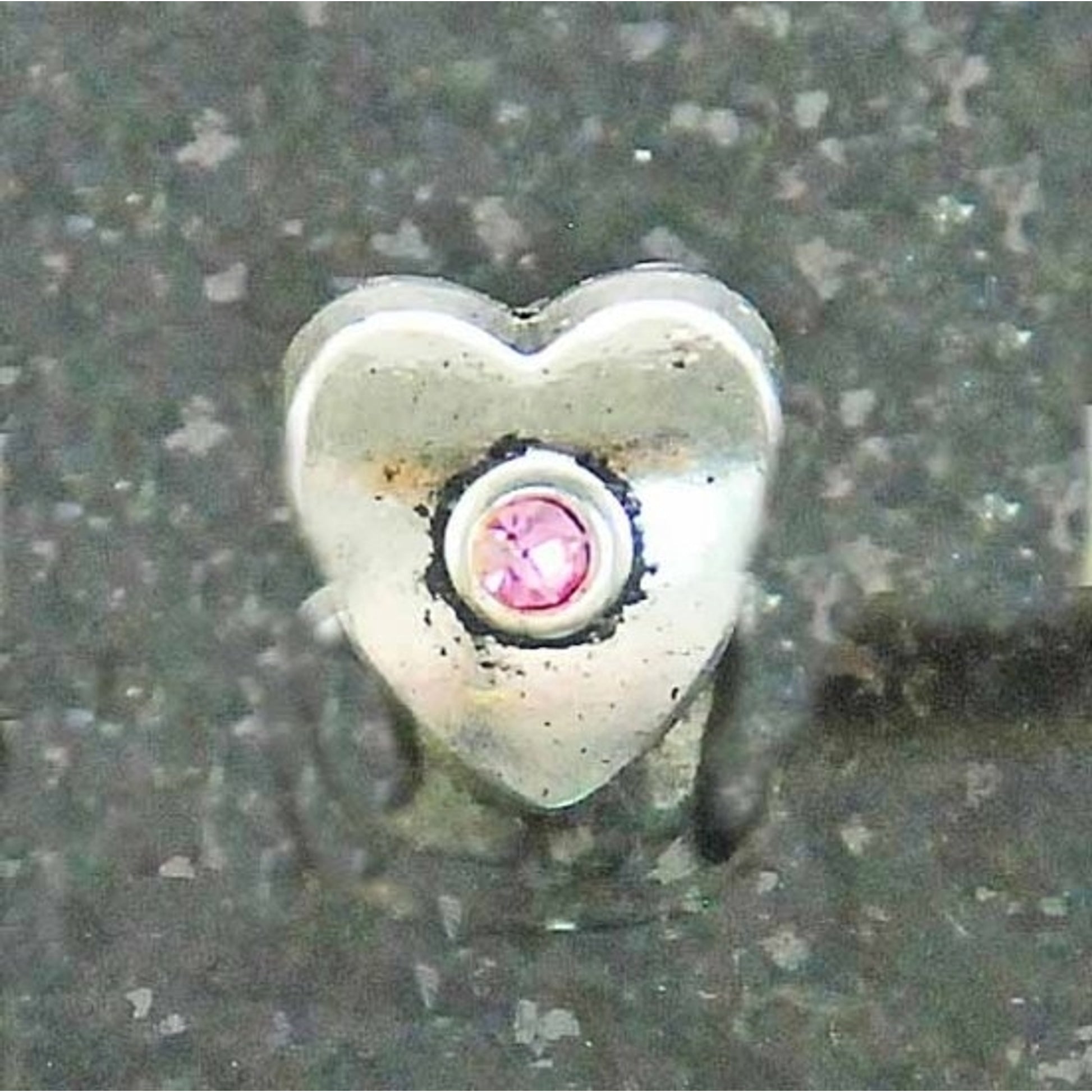 Joppa Heart Stone Bead