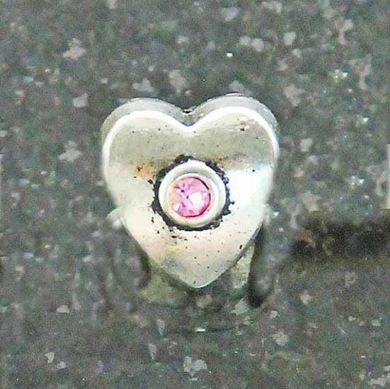 Joppa Heart Stone Bead