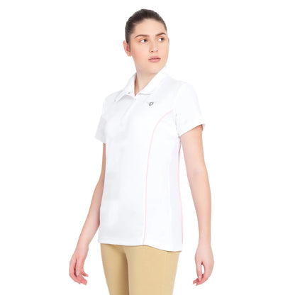 TuffRider Ladies Kirby Kwik Dry Short Sleeve Show Shirt