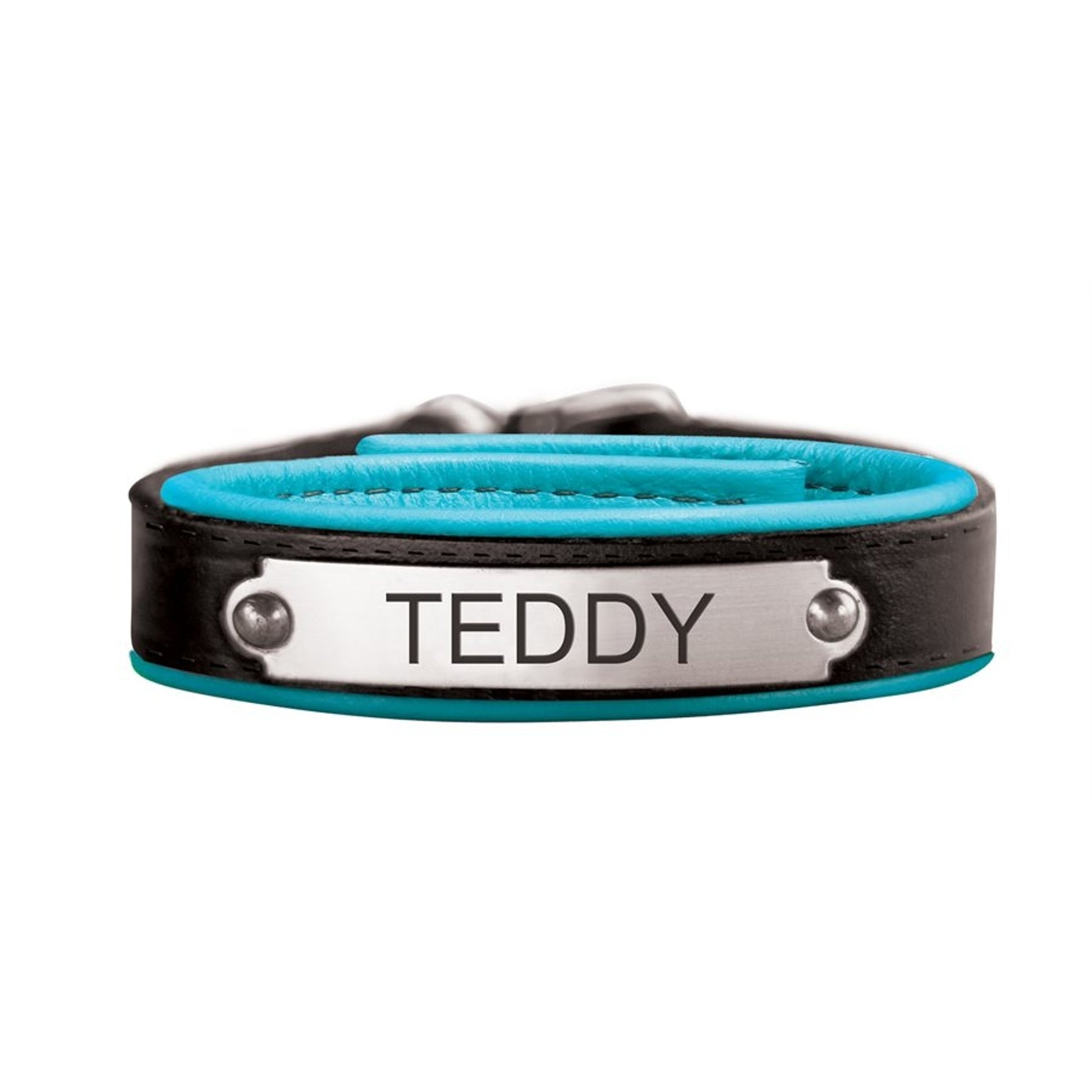 Perri's Personalized Padded Leather Bracelet