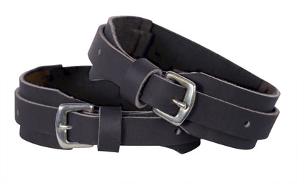 Perri's Leather Velcro Garter Straps