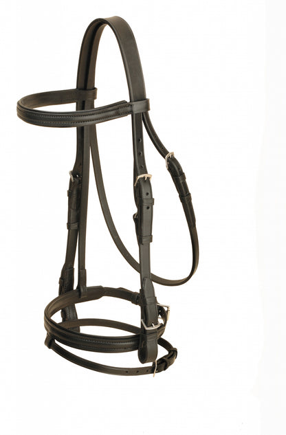 Tory Leather Deluxe Dressage Padded Headstall