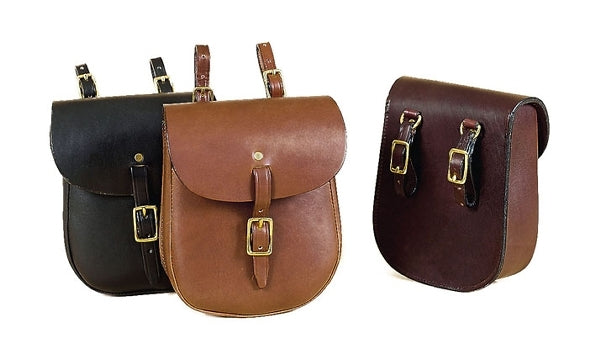 Tory Leather English Saddle Bag