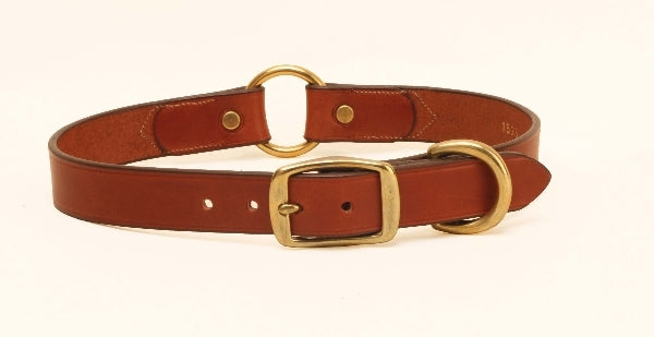Tory Leather Leather Hunting Dog Safety Collar