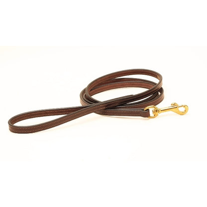Tory Leather Heavy English Bridle Leather Leash - 5 ft