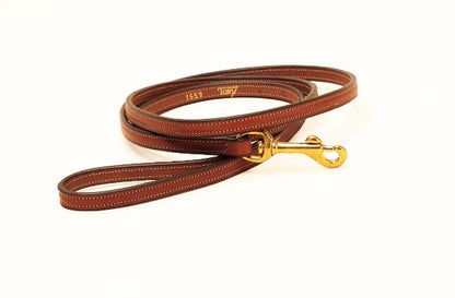 Tory Leather Heavy English Bridle Leather Leash - 5 ft