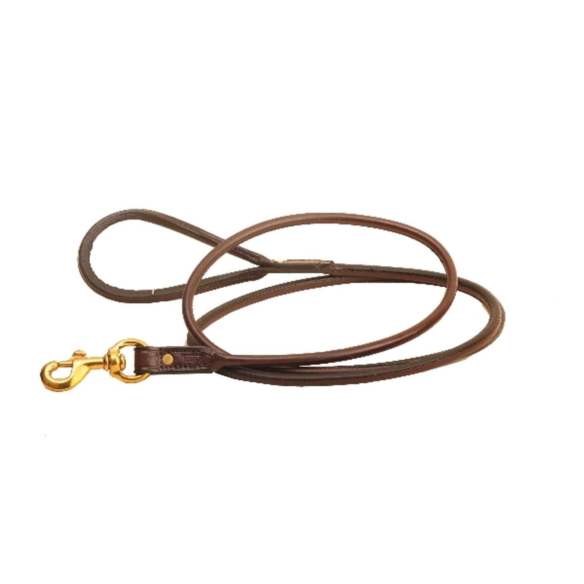 Tory Leather Rolled Leather Dog Leash - 6 ft