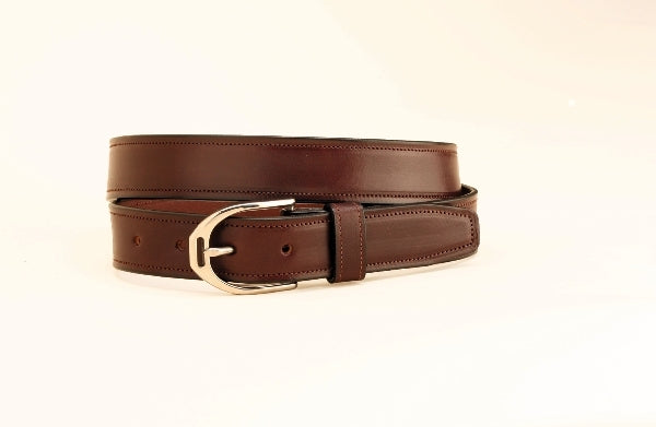 Tory Leather Leather Belt with English Stirrup Buckle– HorseLoverZ