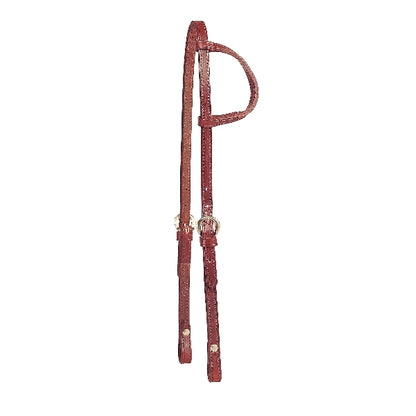 Tory Leather Double & Stitched Bridle Leather One Ear Headstall
