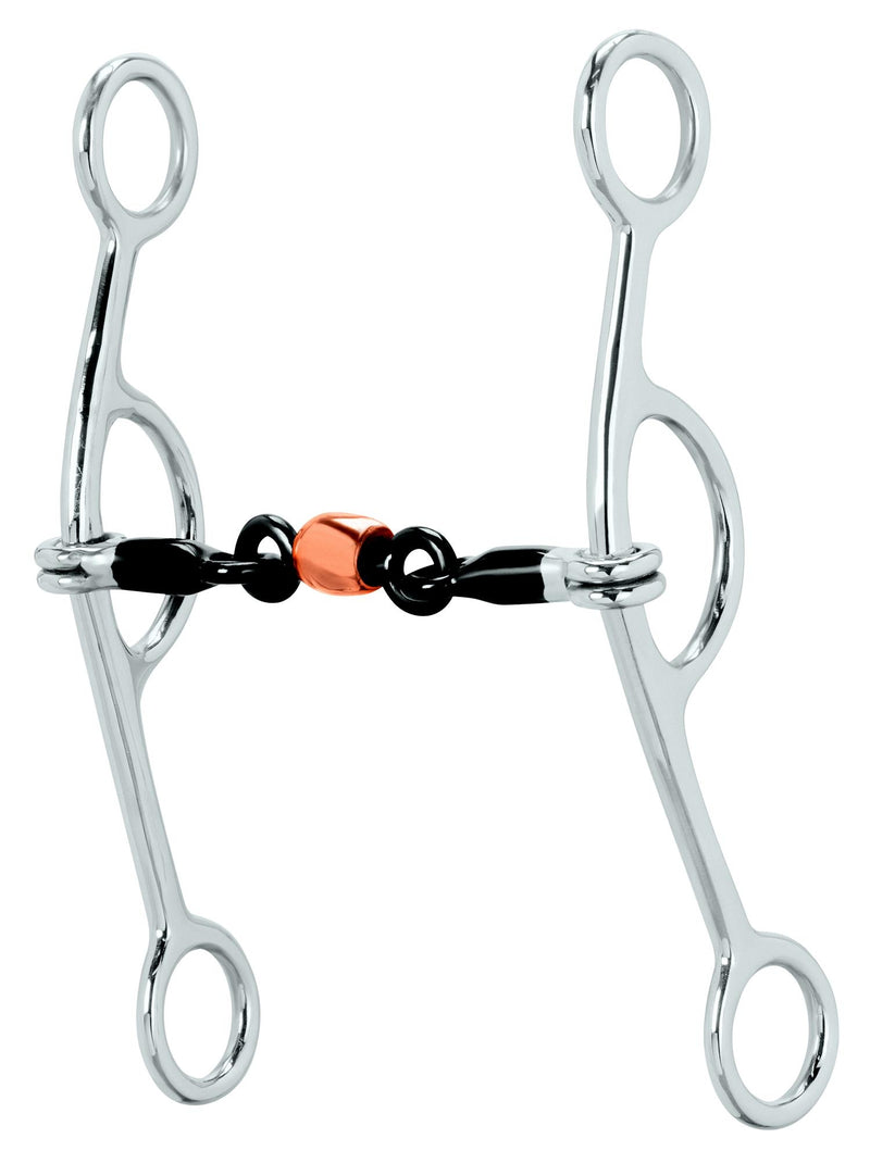 Weaver Leather Gag Bit With Copper Roller
