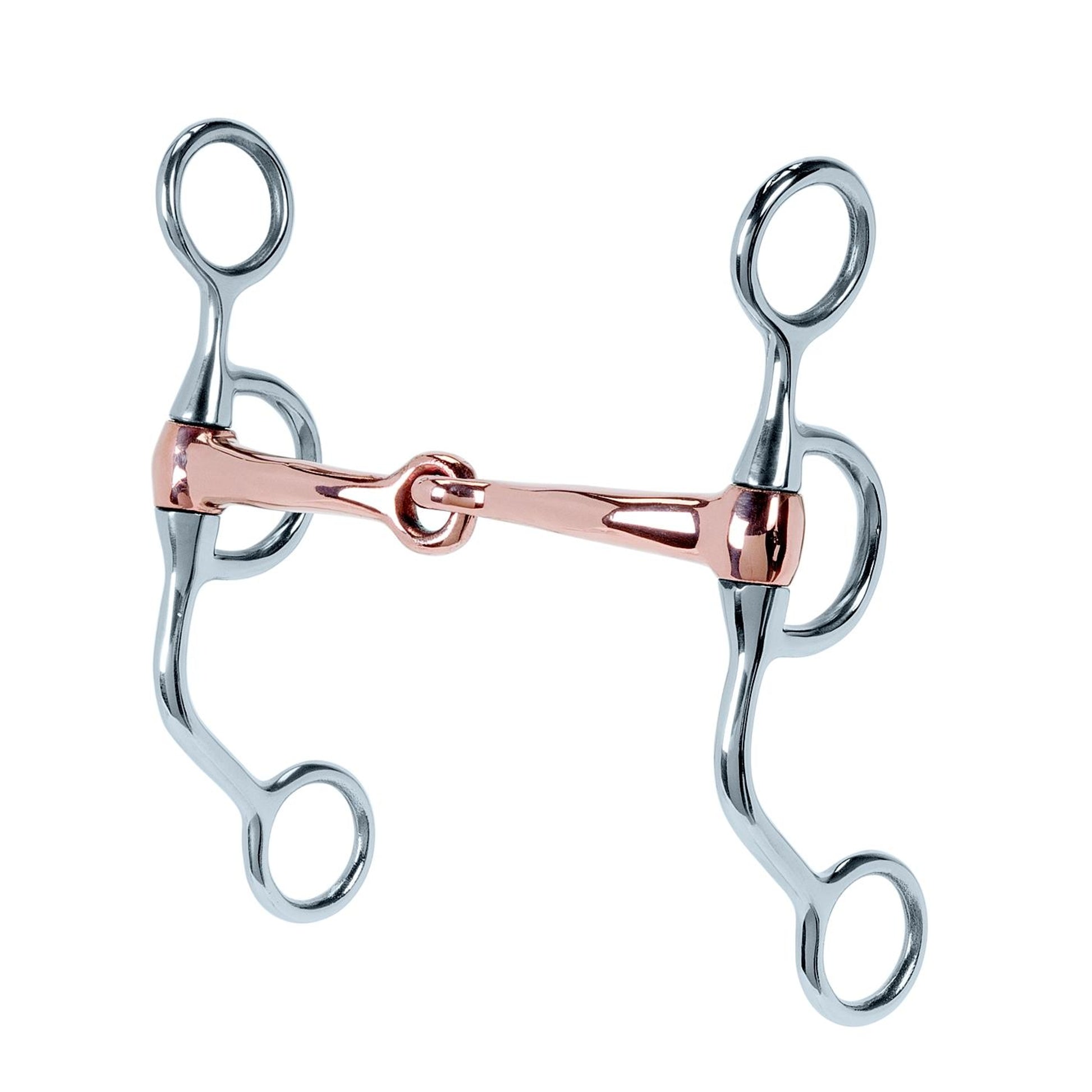 Weaver Leather Prof Argentine Snaffle Shank Bit