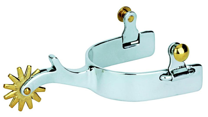 Weaver Leather Men's Spur With Plain Band