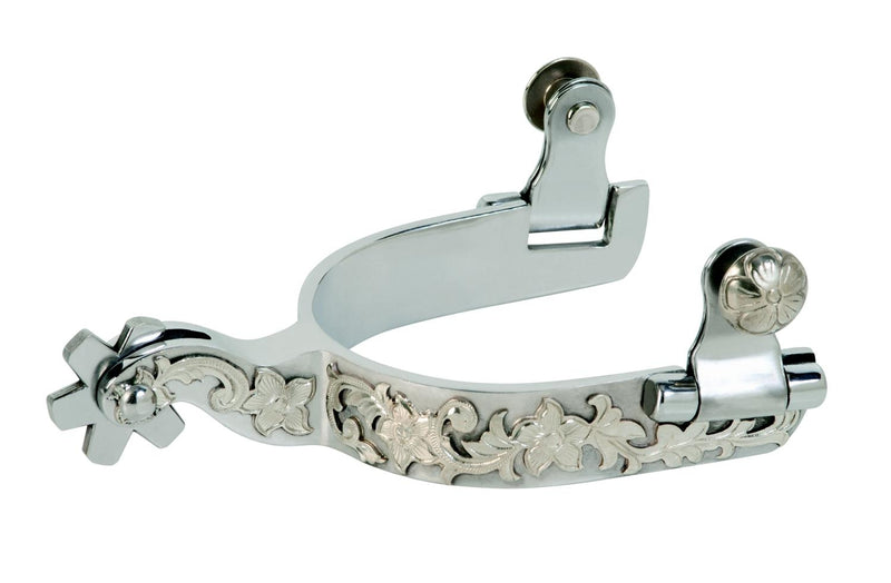 Weaver Leather Ladies Spur With German Silver Trim