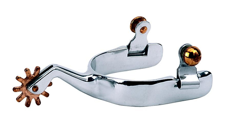 Weaver Leather Ladie's Cutting Spurs With Plain Band