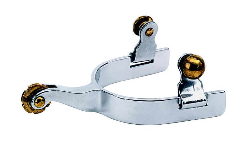 Weaver Leather Roping Spurs With Plain Band