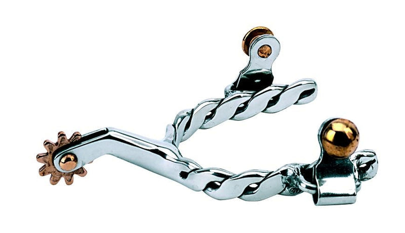 Weaver Leather Kids' Spurs With Twisted Band