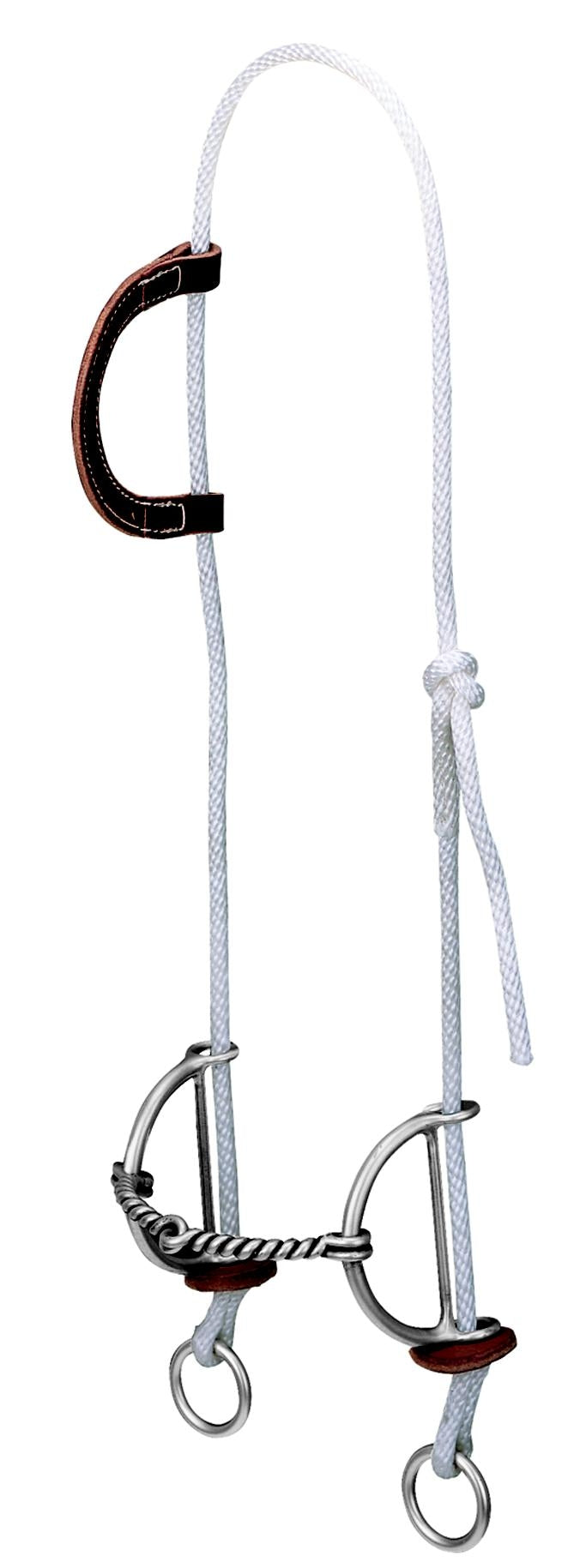 Weaver Leather Gag Bridle With Twisted Mouth Sliding Bit