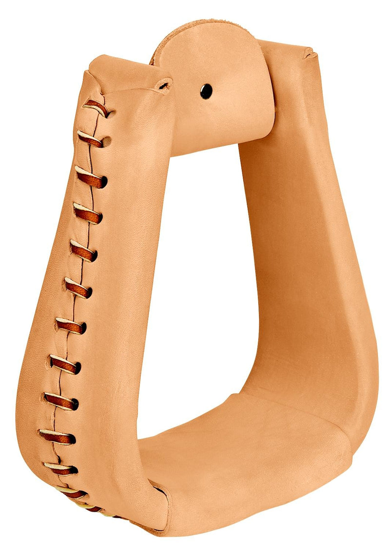 Weaver Leather Leather Covered Overshoe Roper Stirrups
