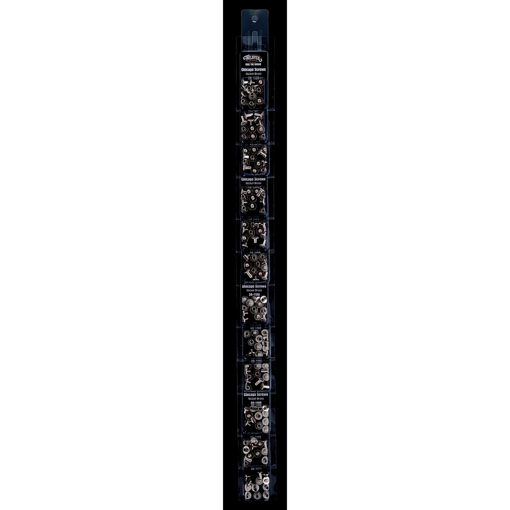 Weaver Leather Merchandising Strip Chicago Screws